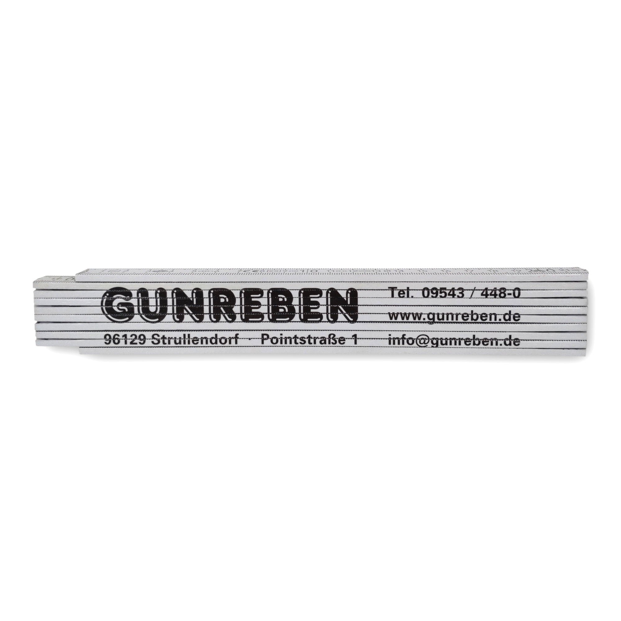 Gunreben Gliedermaßstab 2 Meter mit Winkelskala Produktfoto