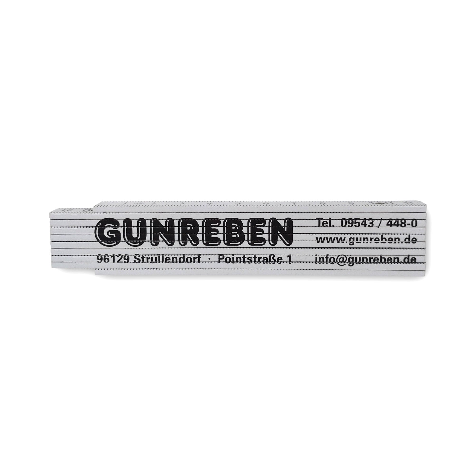 Gunreben Gliedermaßstab 1 Meter Produktfoto Seite