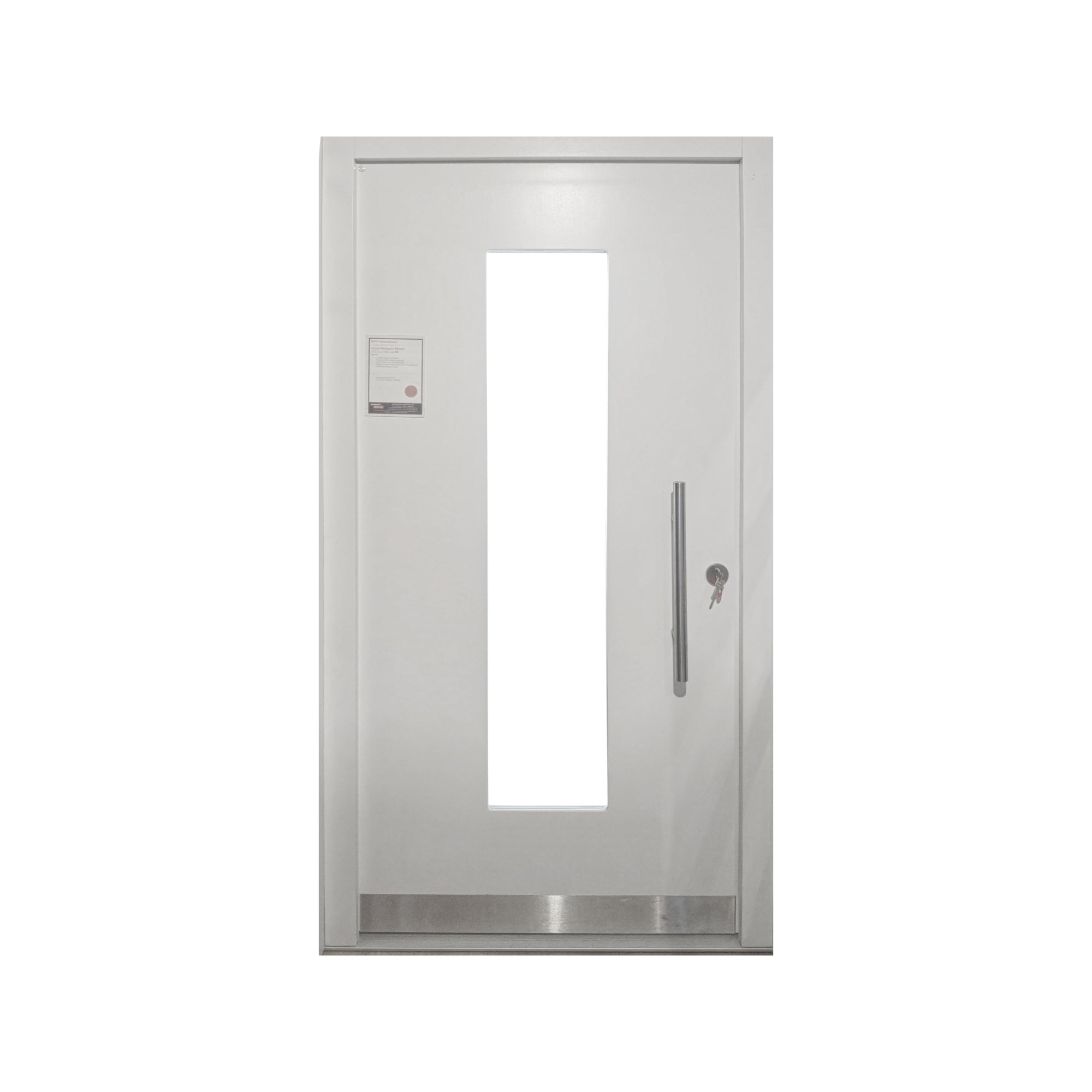 Porte d'entrée Ruku Creativ CZ 910 blanc - modèle d'exposition