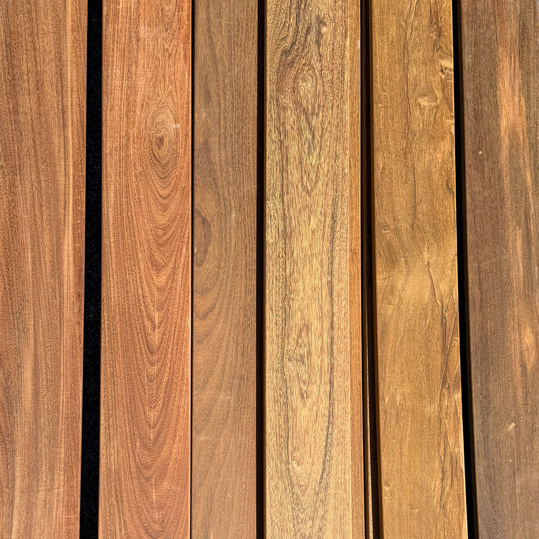 Ipê Prime KD genutet Systemdiele Terrassendiele 21 x 144 mm Nut & Feder