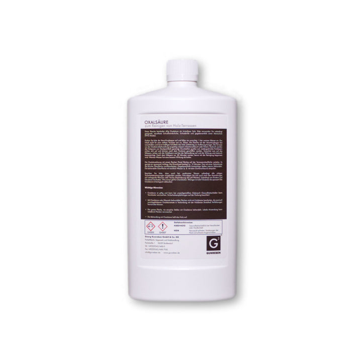 Oxalsäure 40g Produktfoto Rückseite