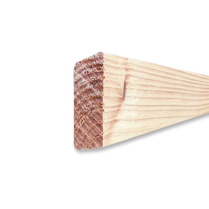 Rhombusleiste Douglasie 26 × 68 mm – I/III – Produktfoto