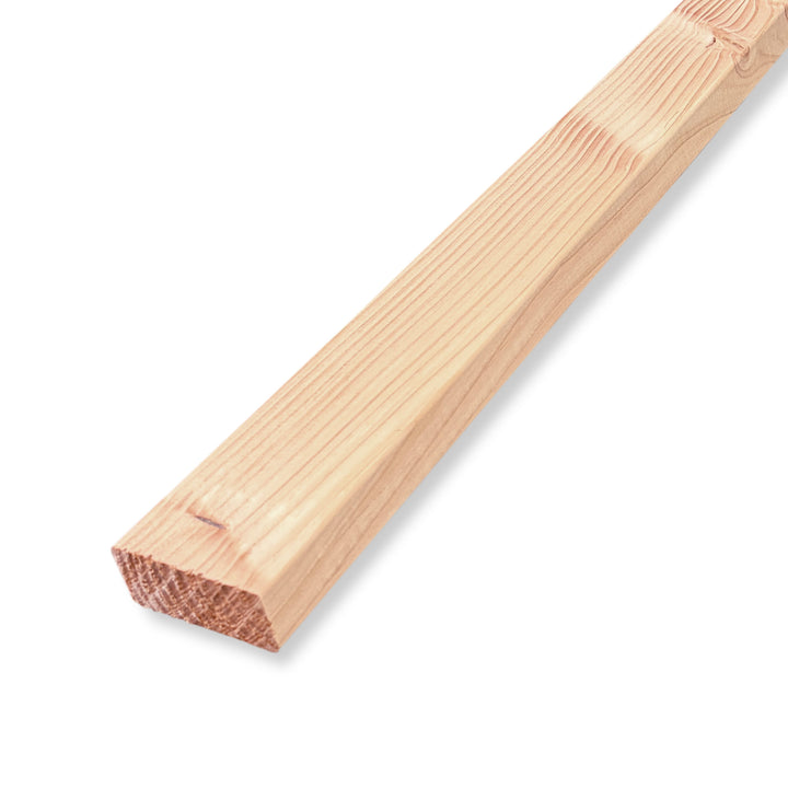 Rhombusleiste Douglasie 26 × 68 mm – I/III – Produktfoto - 2