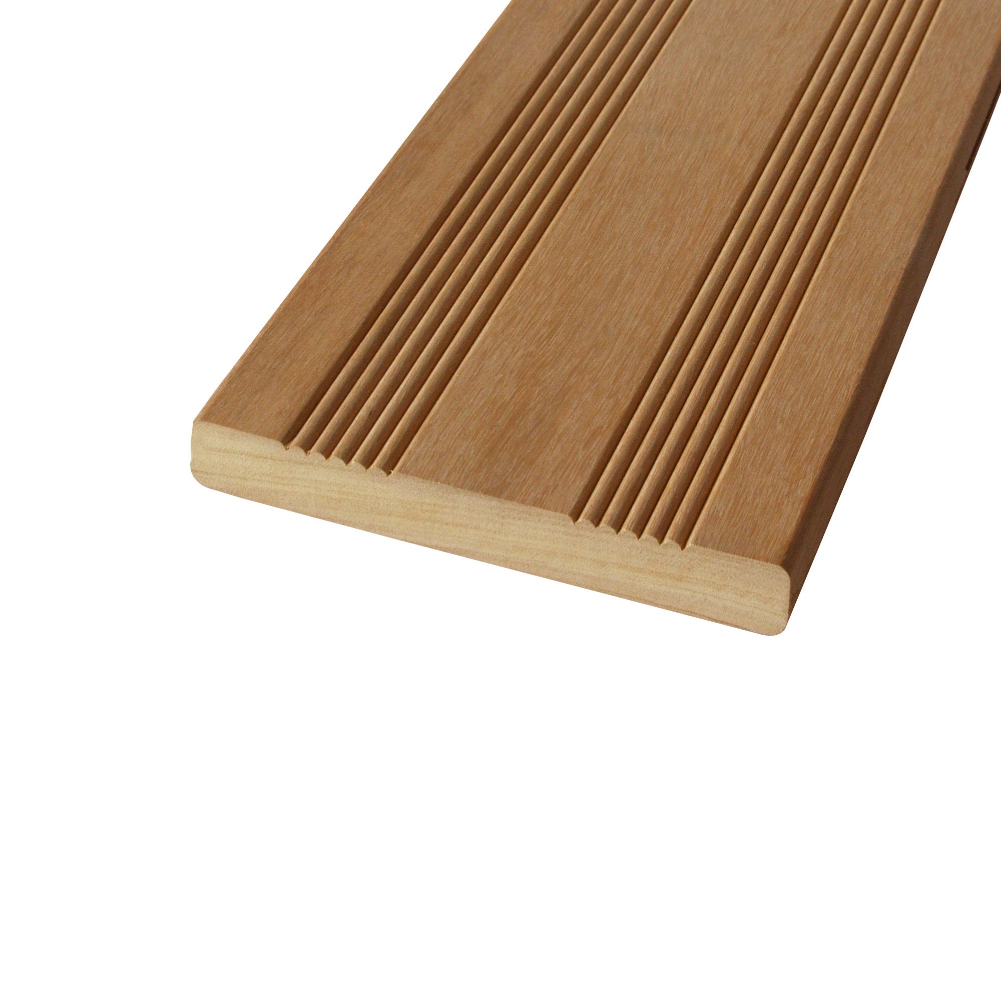 Garapa Prime KD französisch Systemdiele Terrassendiele Nut & Feder Produktfoto
