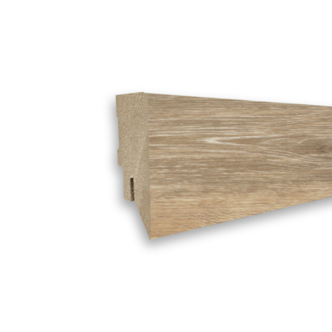 Vinyl Sockelleiste – Dekor Luna – 16 × 60 × 2500 mm – Produktfoto