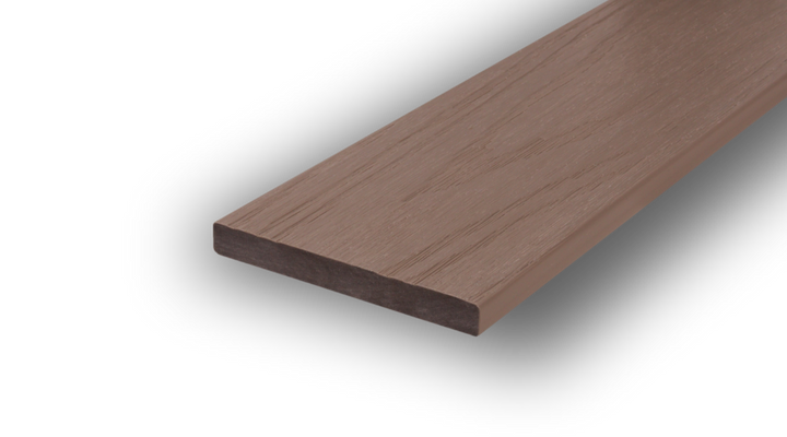 WPC Flachleiste / Abdeckleiste 80 × 10 mm Eisengrau Produktfoto