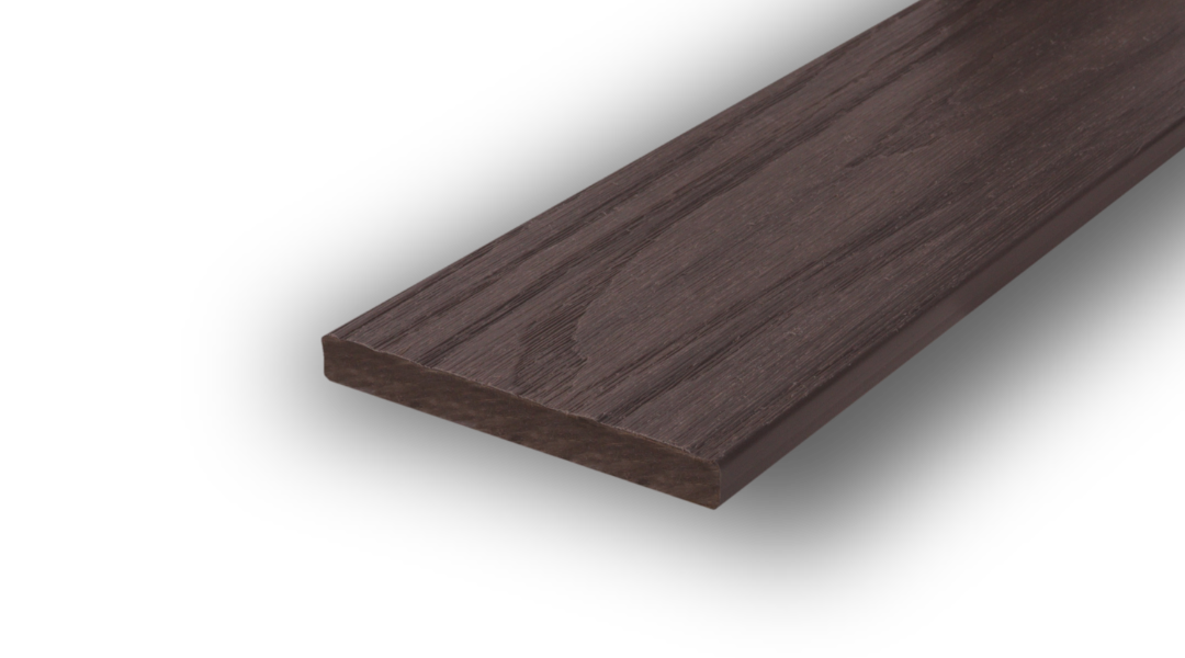 WPC Flachleiste / Abdeckleiste 80 × 10 mm Granit Produktfoto