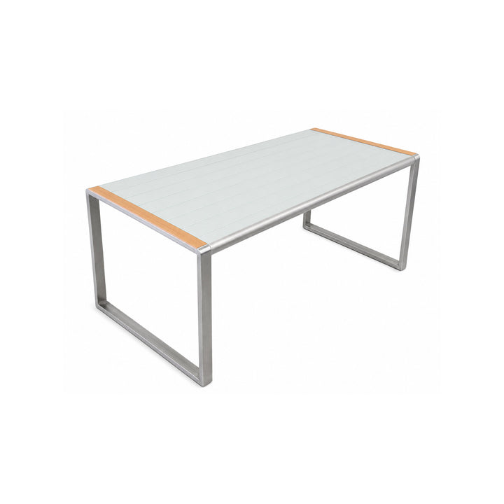 AVA Rechtecktisch Aluminium/Glas  – Restposten