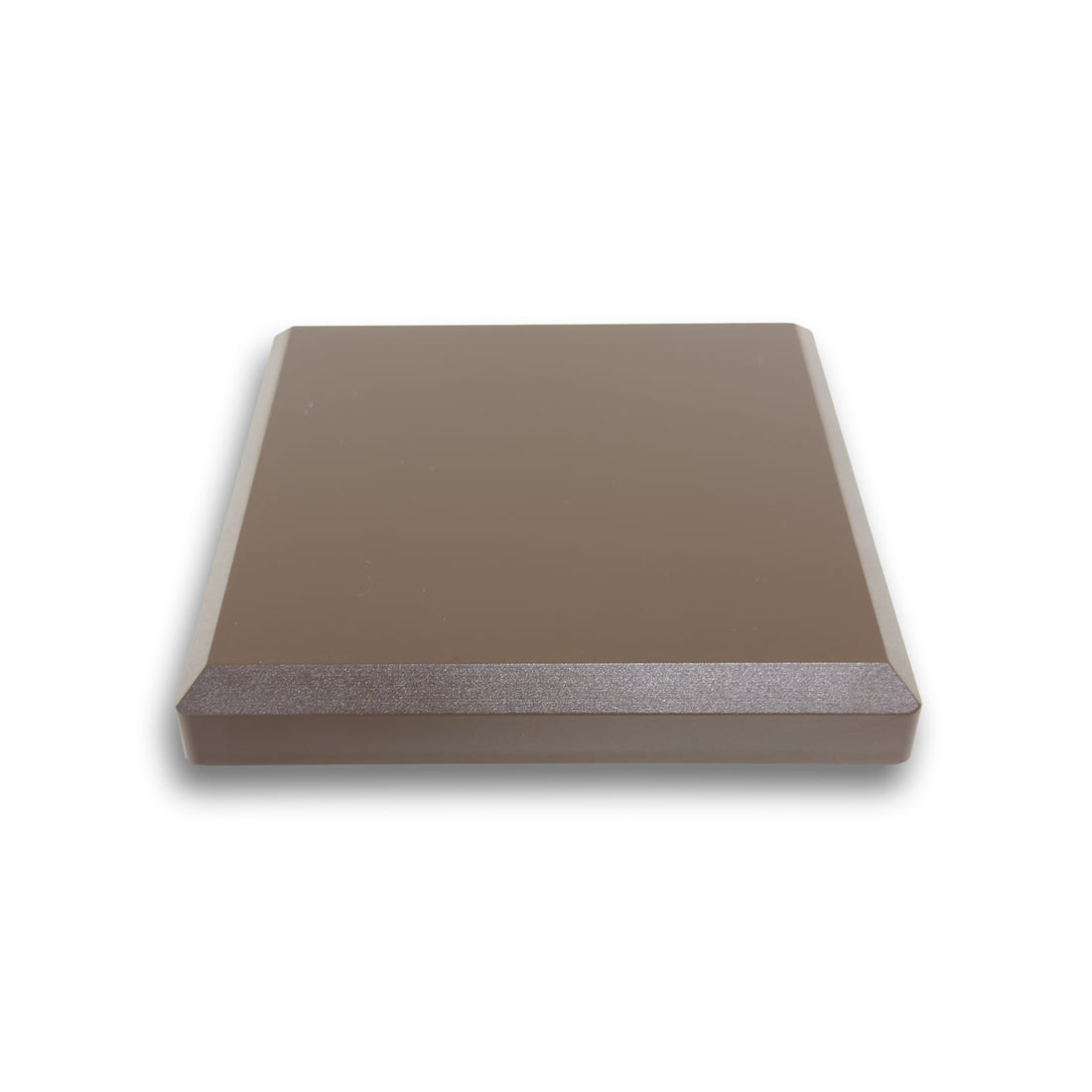 Capuchon de poteau plastique ABS marron 100×100 mm – Fin de série