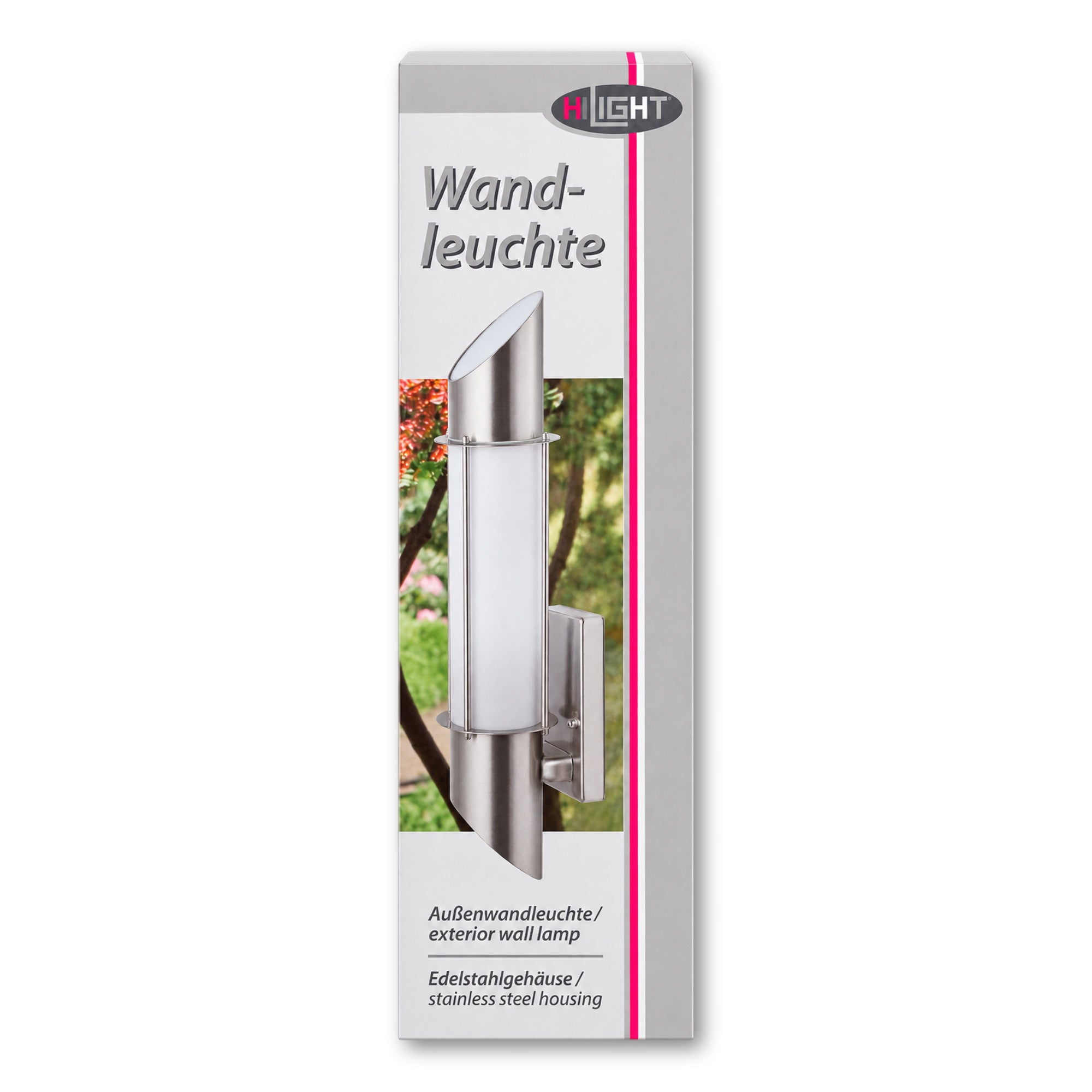 Wall light stainless steel / plastic – clearance item