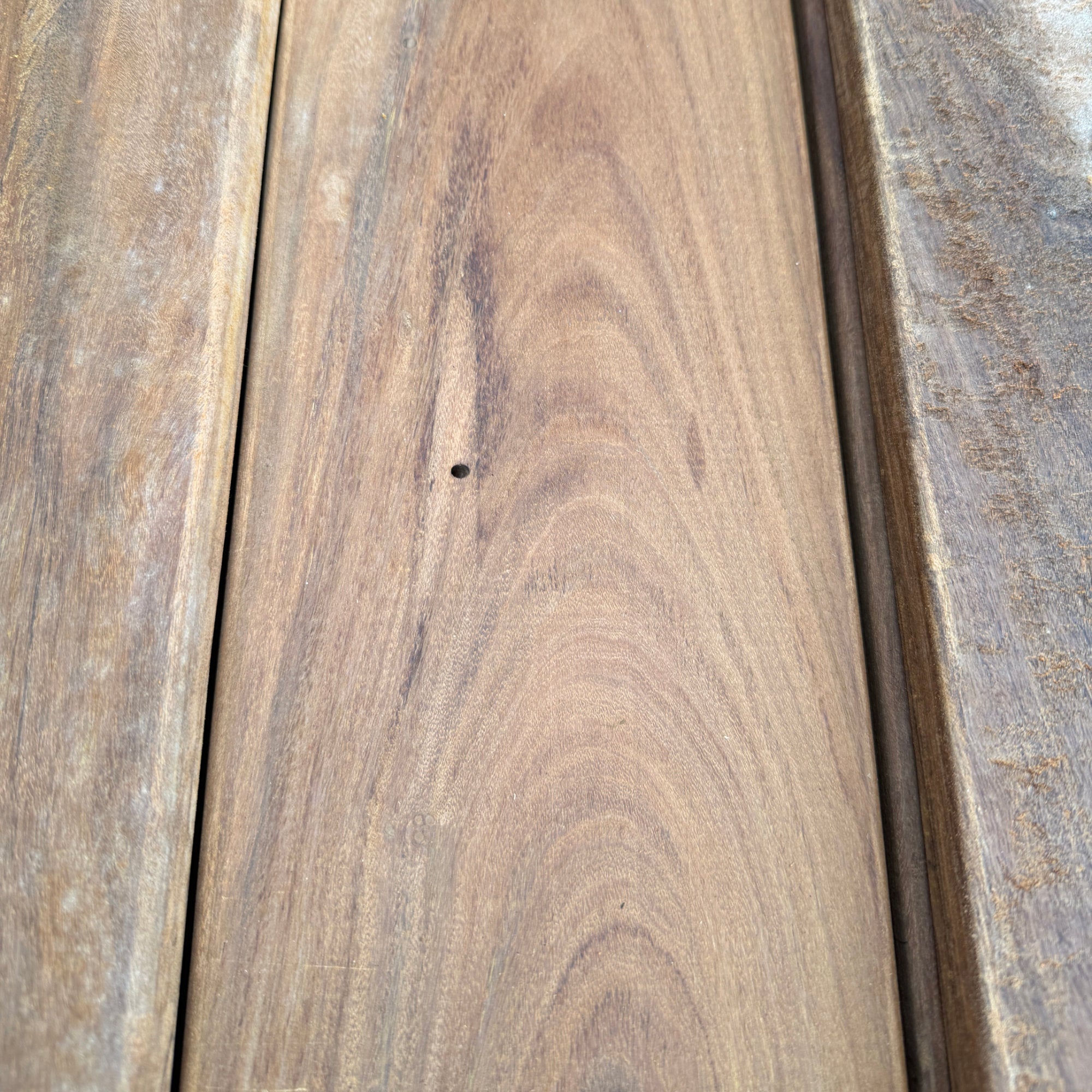 Ipe KD Terrassendiele glatt/glatt Detailfoto